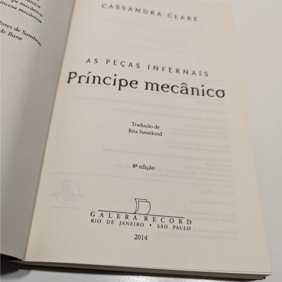 Principe Mecanico: As Pecas Infernais (Em Portugues do Brasil) - Cassandra Clare - Picture 3 of 10